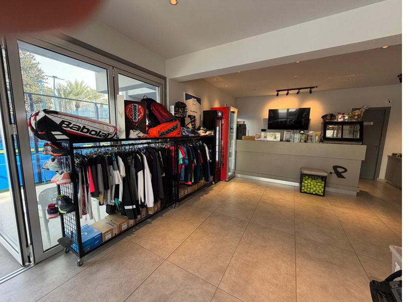 Reception and pro shop