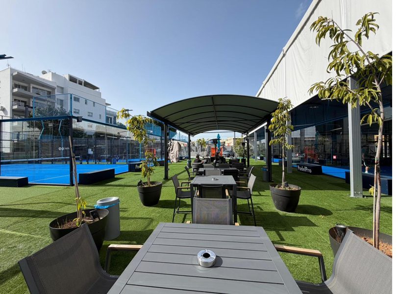 Terrace seating area
